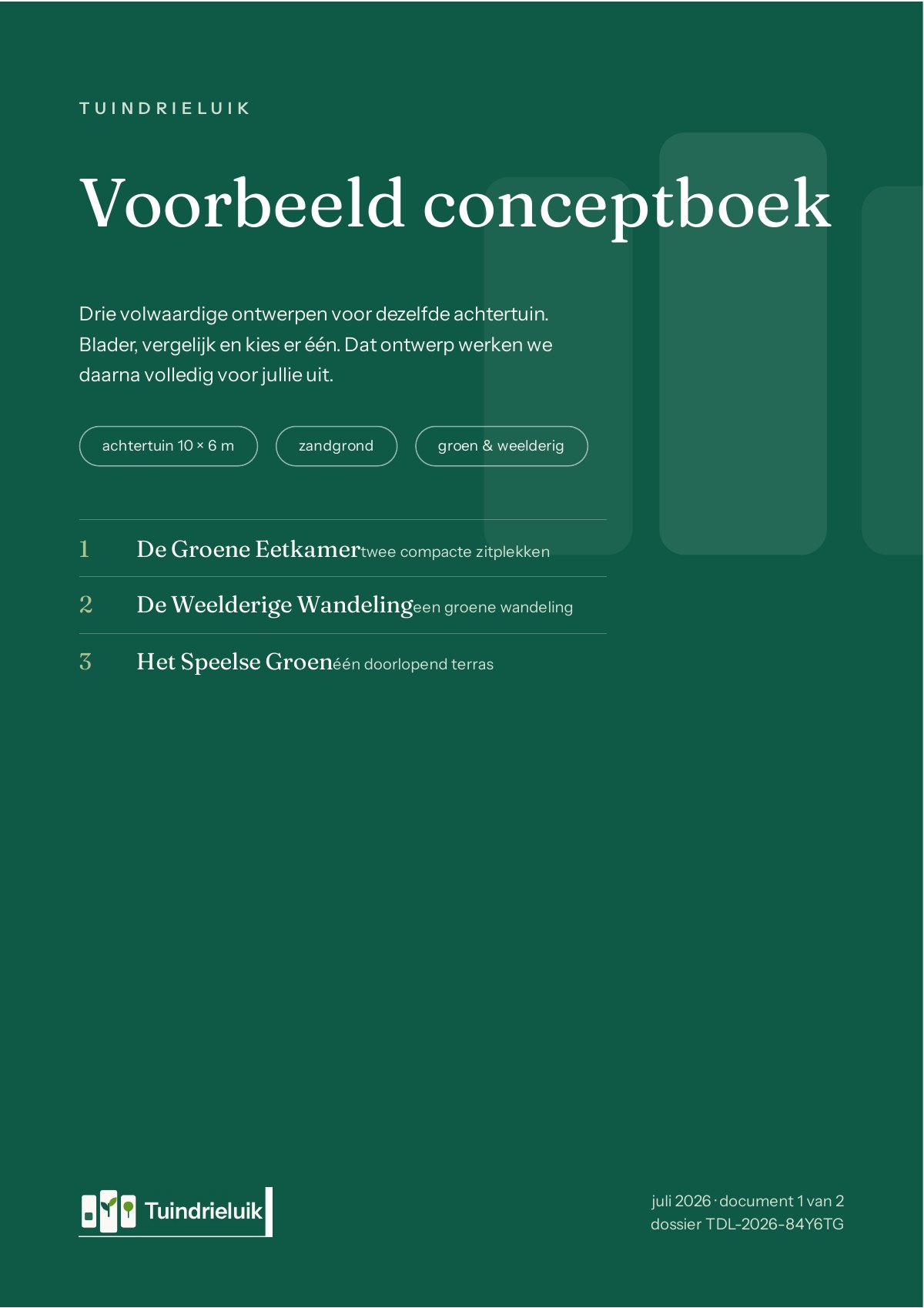 Omslag van het conceptboek