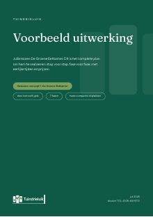 Omslag van het voorbeeldplan De Groene Eetkamer