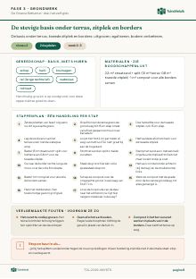 Pagina 8 uit het voorbeeldplan: fase 3